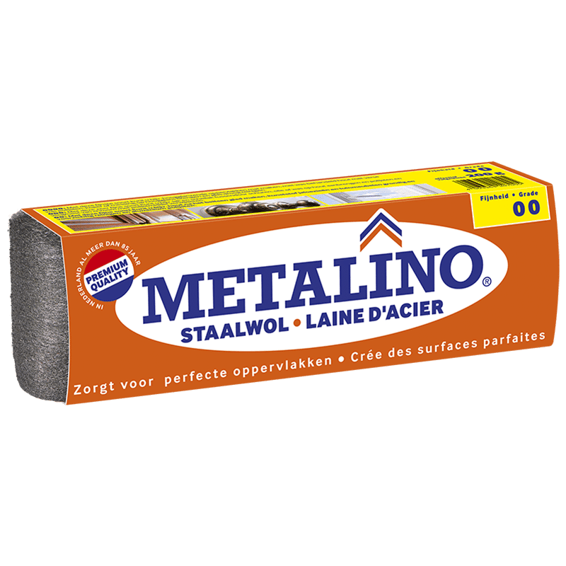 Image du produit Metalino Laine d'acier 00 - 200 gr.