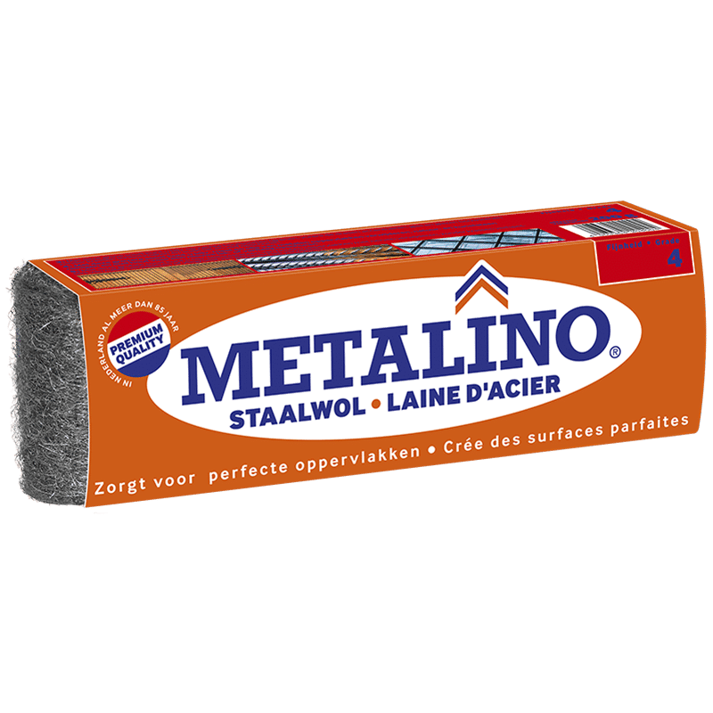 Image du produit Metalino Laine d'acier 4 - 200 gr.