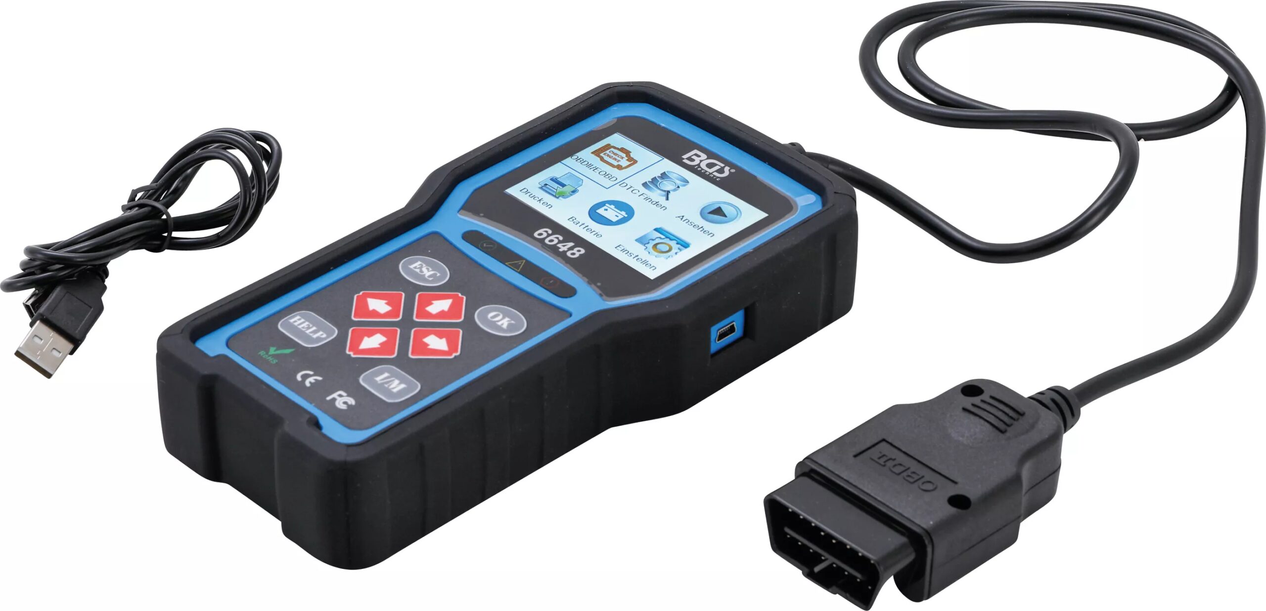 BGS technic Appareil de diagnostic OBD 2 (EOBD)