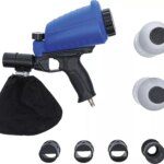 BGS technic Pistolet de sablage pneumatique avec accessoires| 3 pièces