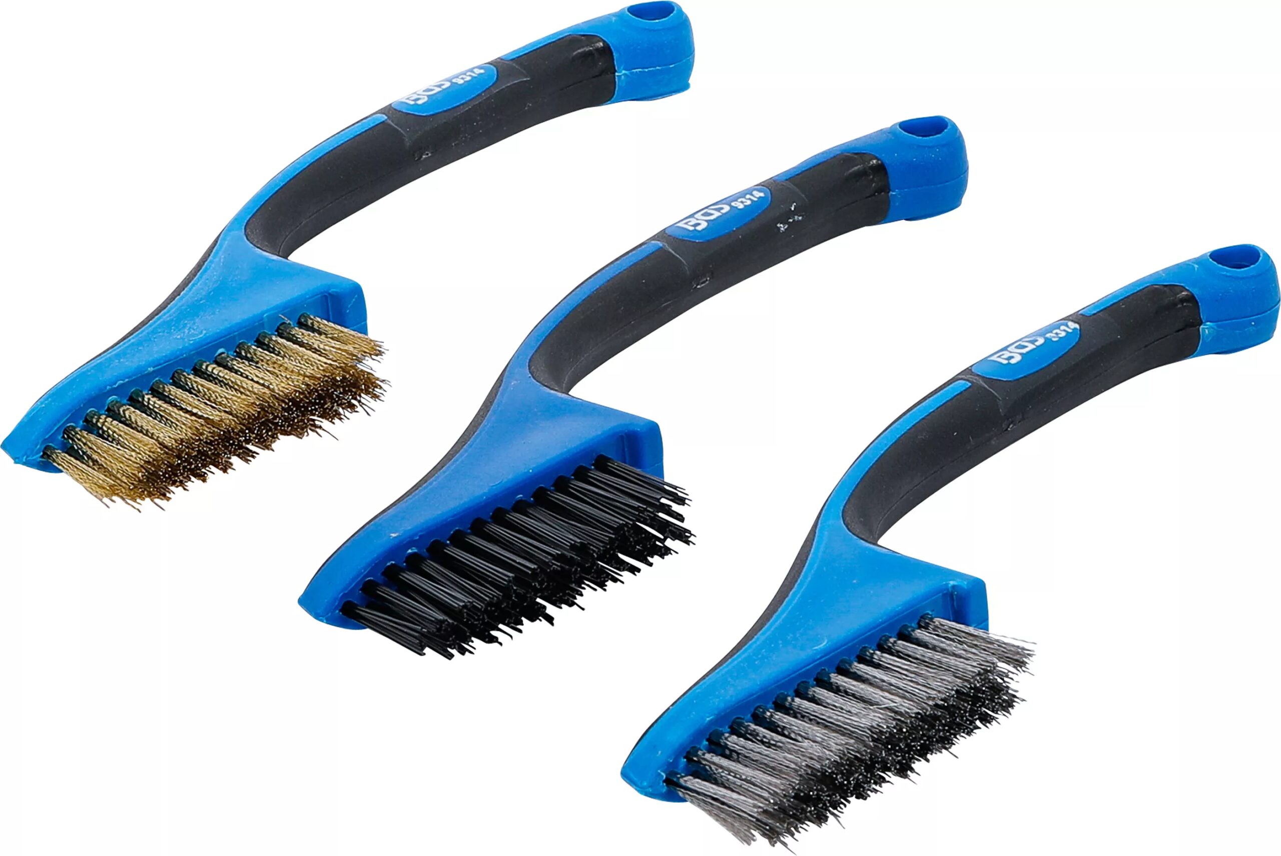 BGS technic Assortiment de brosses | nylon